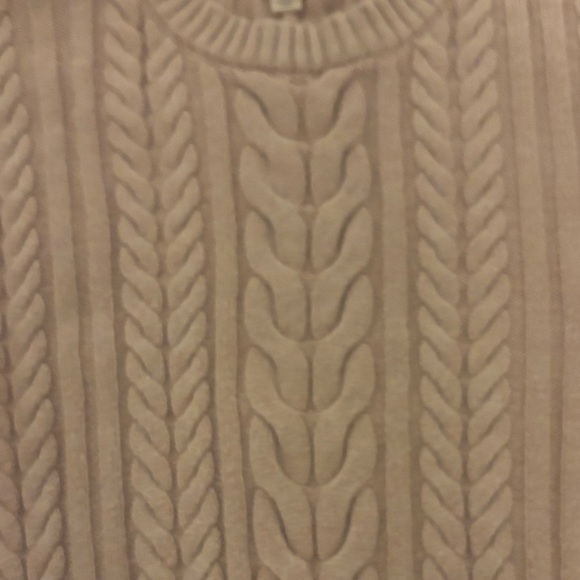 Philosophy Pink Cable Knit Sweater - Picture 3 of 3